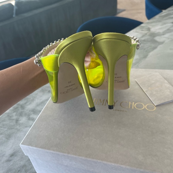 Jimmy choo bing pvc heels - Picture 5 of 6